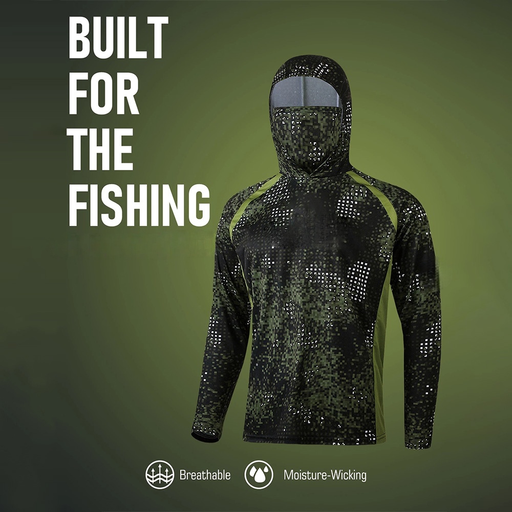 Fishing Hoodie - MALFC Odzież Wędkarska Męska Koszulka Wędkarska