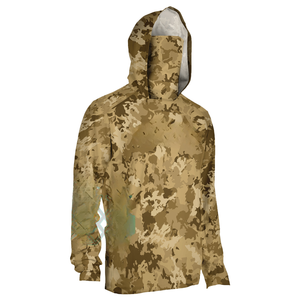Fishing Hoodie - Koszula wędkarska letnia, odzież wędkarska męska