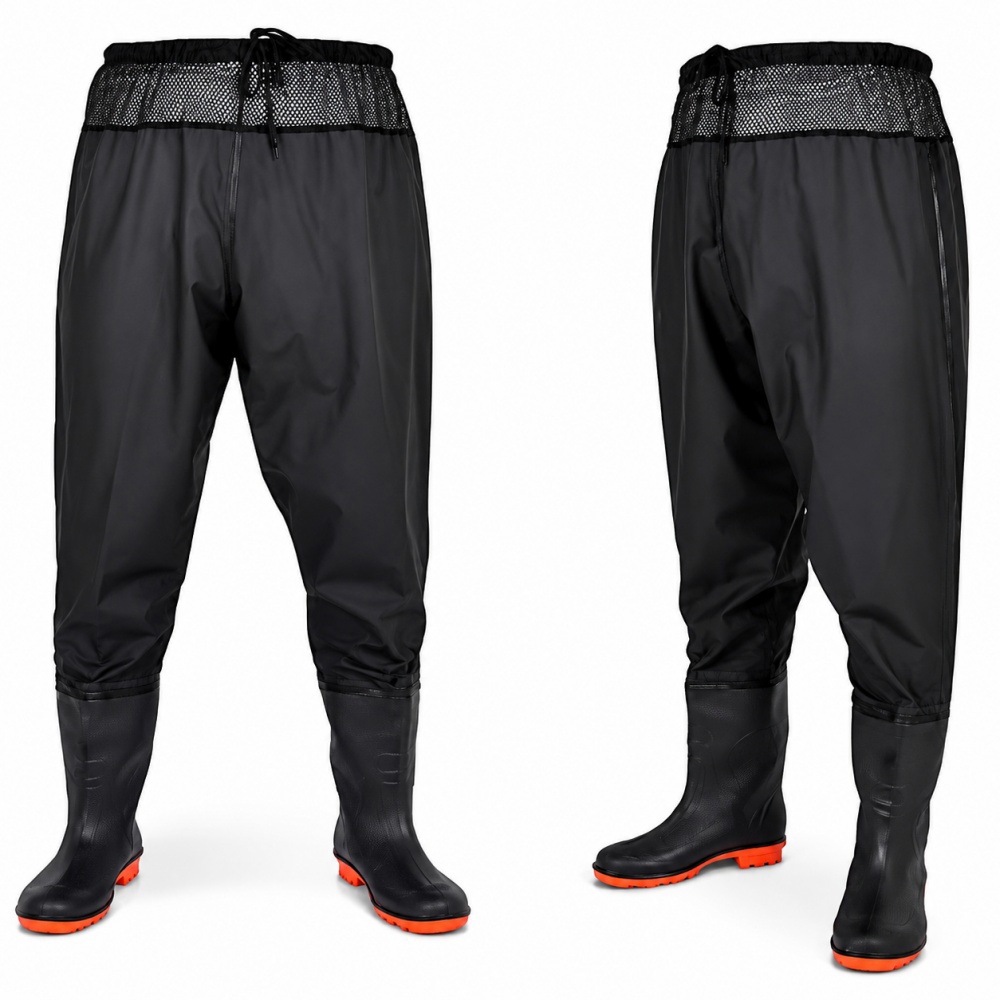 Fishing Waders - Wodoodporne spodnie do wędkowania z wysokim
