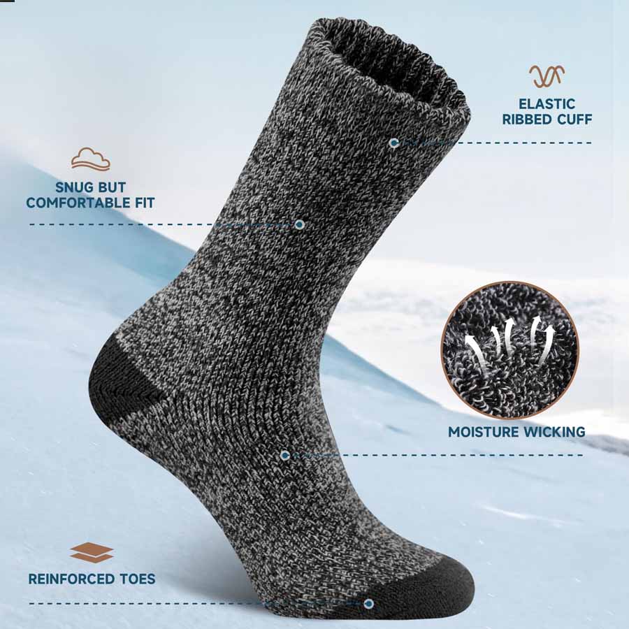 Skarpety zimowe do jazdy na ro – Fishing Socks recenzja i cena