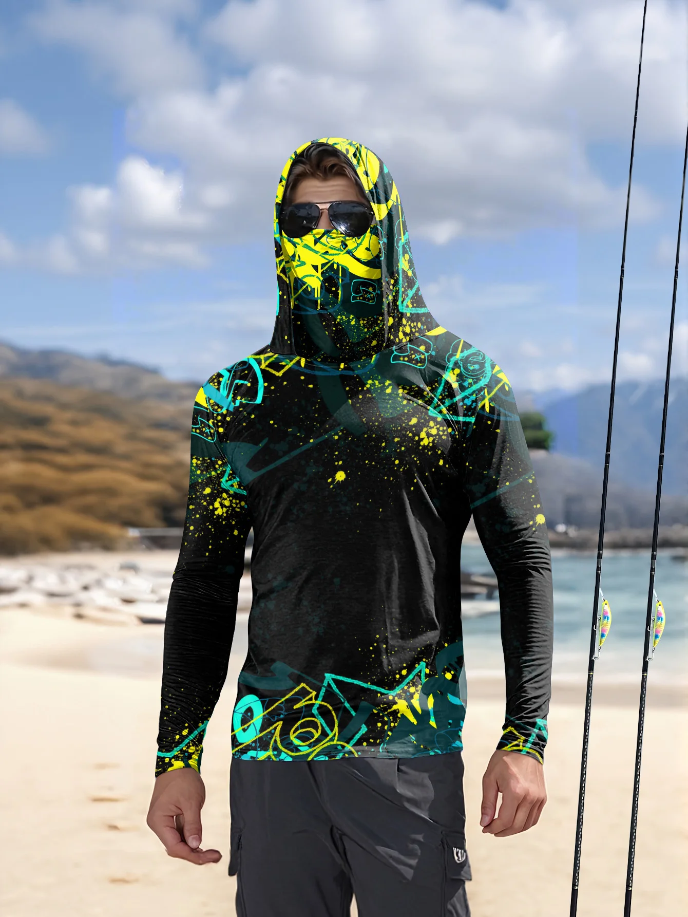 Męska bluza z kapturem UPF50+  – Fishing Hoodie recenzja i cena