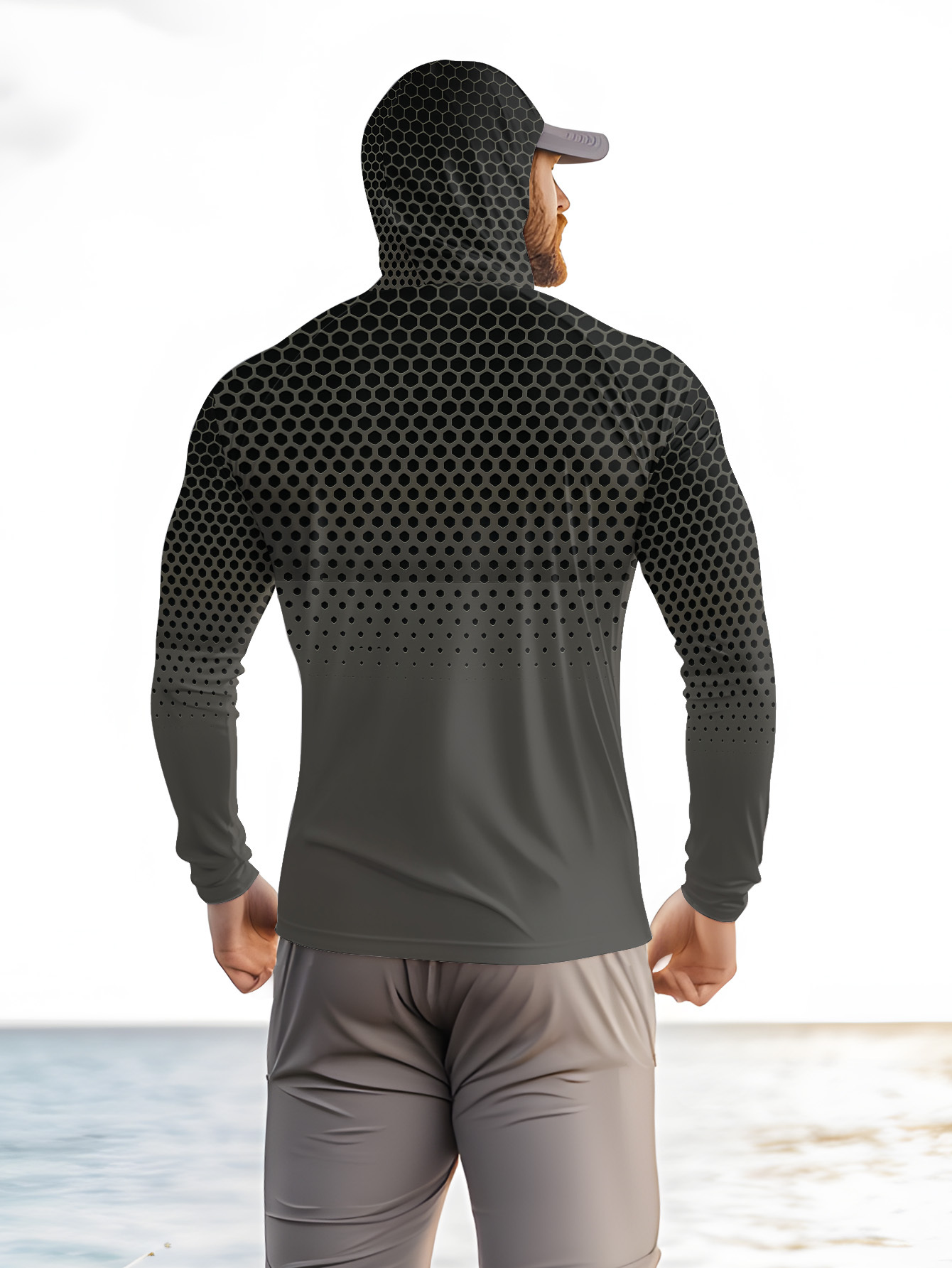 Męska letnia koszulka wędkarsk – Fishing Hoodie recenzja i cena