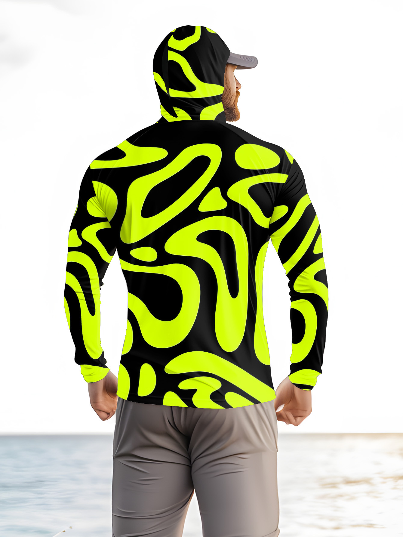 Męska koszula z długim rękawem – Fishing Hoodie recenzja i cena